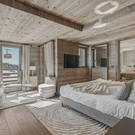 Luxury Private Pool Jacuzzi Sauna Vakantiehuis Megève